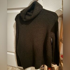 Modern Citizen, soft and cozy chocolate brown turtleneck sweater